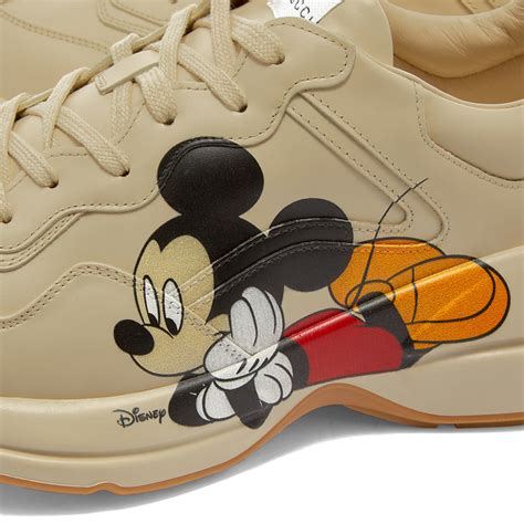 gucci rhyton sneakers mickey mouse|gucci rhyton sneakers cheap.